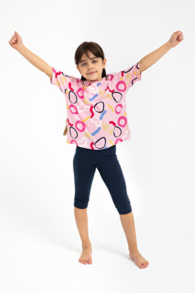 Rolypoly Be You Always Pink Girls' Leggings Set