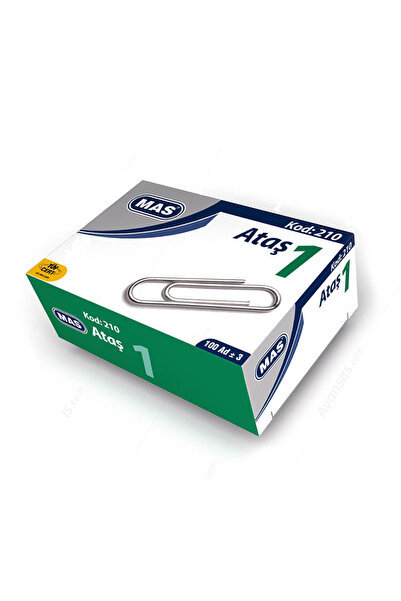 Mas Ataş Nikel Kaplı Süper Kalite (100 ADET) No:1 Kod:210