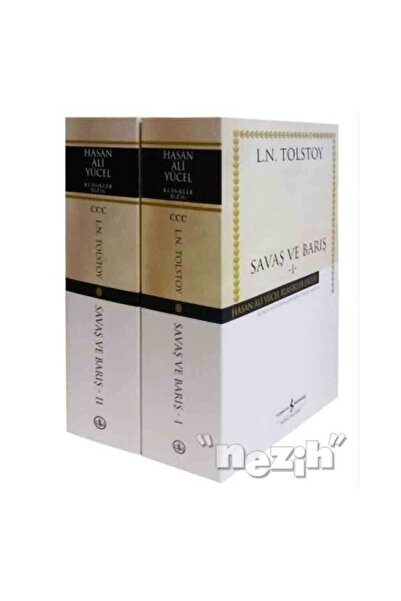 TÜRKİYE İŞ BANKASI KÜLTÜR YAYINLARI Savaş ve Barış (2 Cilt Takım)