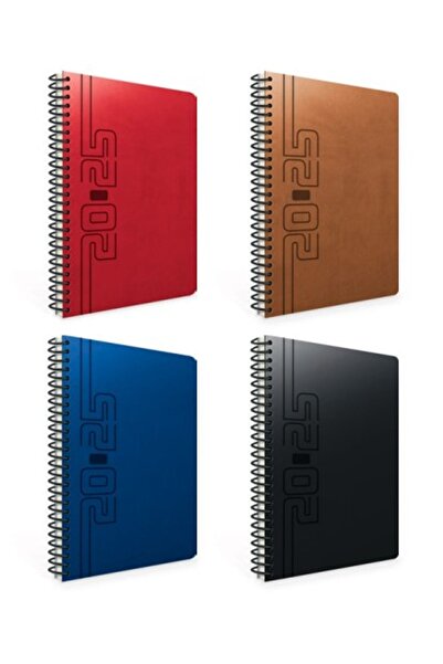 Gıpta Portal Haftalık 2025 Ajanda 20X28 128 Sayfa 110Gr. Ivory Kağıt Türkçe, İngilizce, Almanca