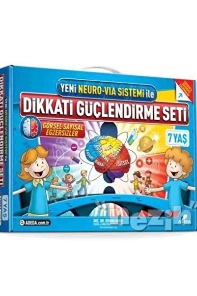 Adeda Yayınları Dikkati Güçlendirme Seti - 1. Sınıf - 7 Yaş /