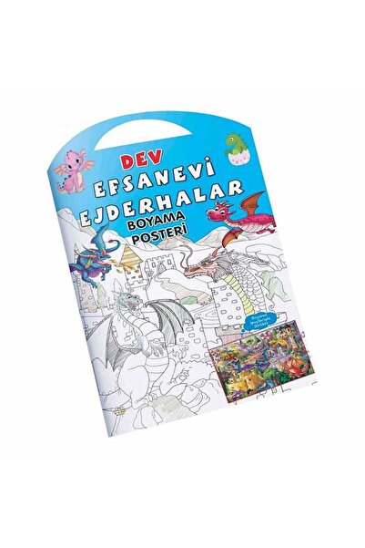 Genel Markalar Dev Boyama Posteri Efsanevi Ejderhalar