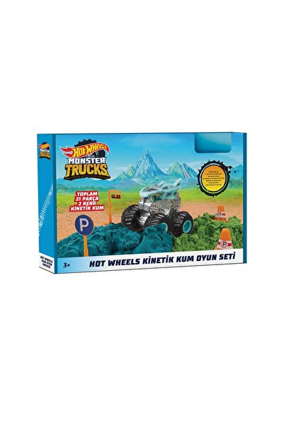 HOT WHEELS Monster Trucks Kinetik Kum Oyun Seti HHJ36
