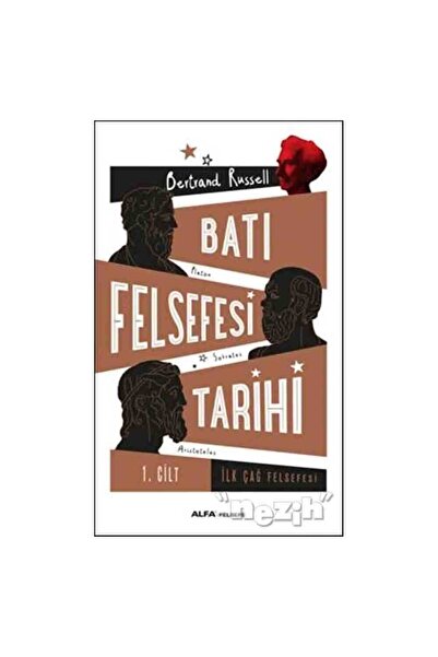 Alfa Yayınları Batı Felsefesi Tarihi 1. Cilt
