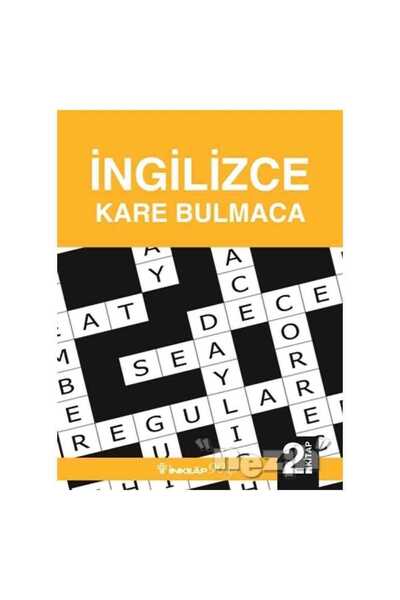 İnkılap Kitabevi İngilizce Kare Bulmaca 2. Kitap