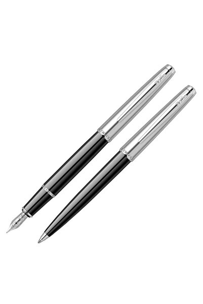 Scrikss Dolma Kalem+Tükenmez Kalem Siyah 78