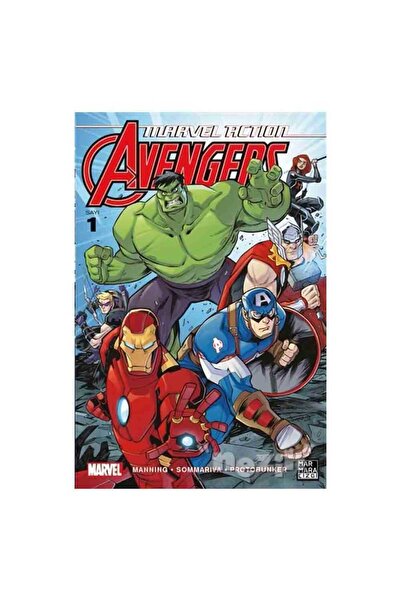 Marmara Çizgi Yayınları Marvel Action Avengers1 Matthew K Manning