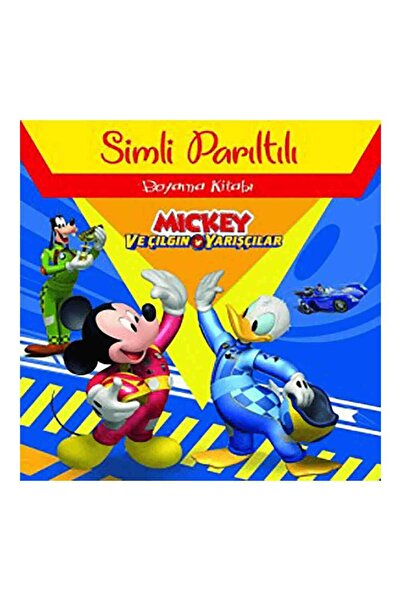 Doğan Egmont Yayıncılık Mickey and the Crazy Racers - Silvery Glitter Colorin...