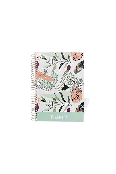 Lizy Liz Sert Kapak Spiralli 4 Renk Baskılı Tarihsiz Ajanda AJT01-1