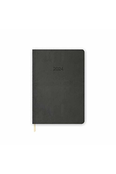 KESKİN COLOR Keskin Щоденник Термо Шкіра Агенда Сірий 2024 14x20 см 832907-99