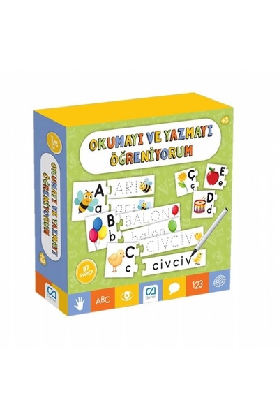 Ca Games Yayınları Ca Games Okumayı ve Yazmayı Öğreniyorum 5127