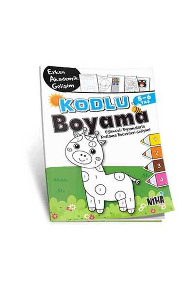 Genel Markalar Çocuk Kodlu Boyama 5-6 Yaş