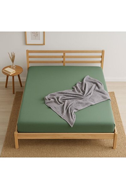 HANER BUTİK Double Combed Cotton Elastic Sheet