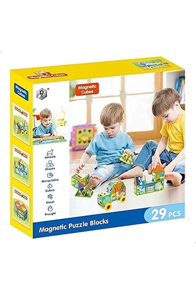 Genel Markalar KIZILKAYA HD350A MANYETİK 29 PRÇ ZEKA KÜPÜ LEGO