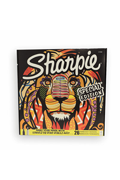 Sharpie Fine Permanent Marker 26Pcs Mixed Box - Aslan 2110123