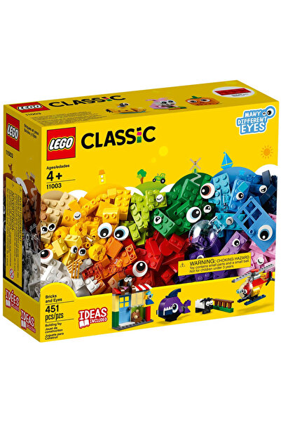 LEGO 11003 Classic Yapım Parçaları Ve Gözler +4 Yaş /451 Pcs/