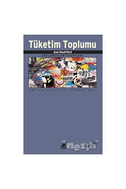 Ayrıntı Yayınları Tüketim Toplumu