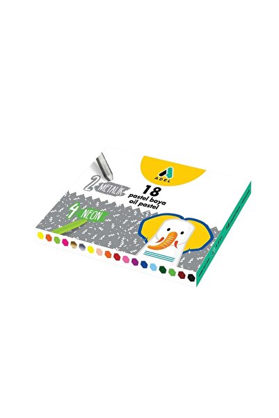 Adel Pastel Boya Karışık Set 18’li 4280857003