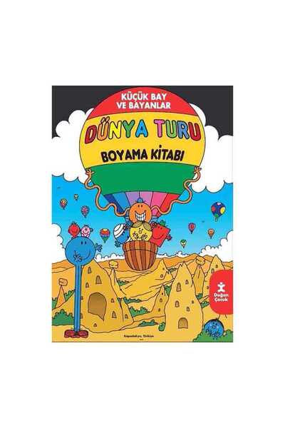 Doğan Egmont Yayıncılık Little Mr. and Mrs. World Tour Coloring Book