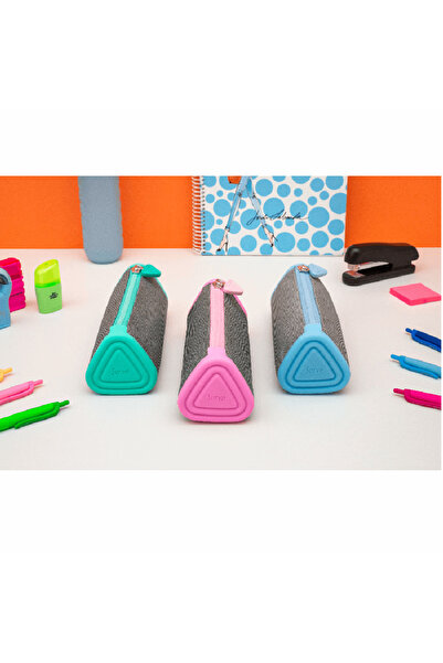 Serve Prısmo Kalem Çantası A.gri Şeker Pembe