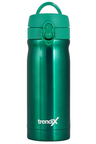 Trendix Neon Green 350ml Steel Thermos with Inner
