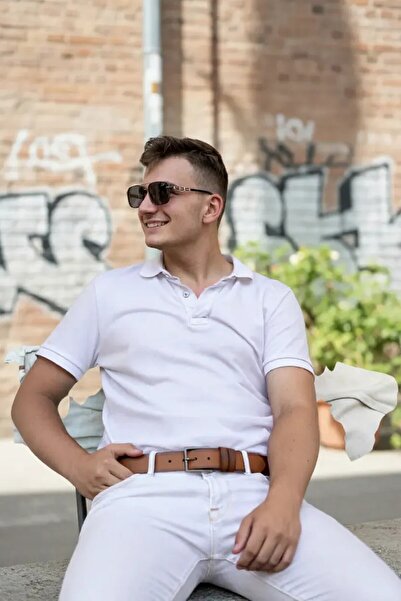 BY NAPPA Kmr1520-1 Faux Leather Sports Belt