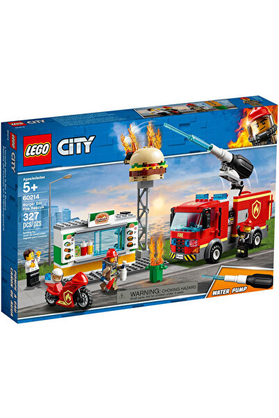 LEGO City Hamburgerci Yangın Söndürme Operasyonu 60214