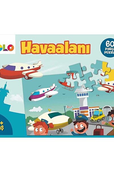 Eolo 60 Parça Puzzle - Havaalanı - Yer Puzzle