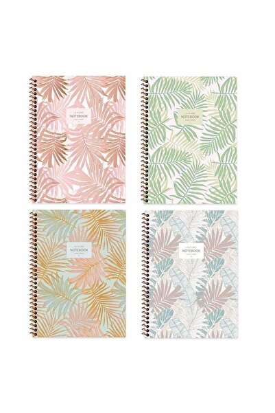 KESKİN COLOR Keskin 385241-99 16,5X22,5 80 Yp. Çizgili Karton Kapak Spiralli ...