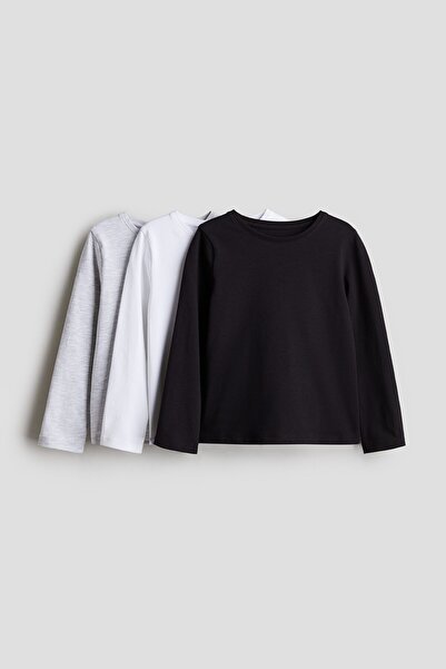 H&M 3'lü Uzun Kollu Üst