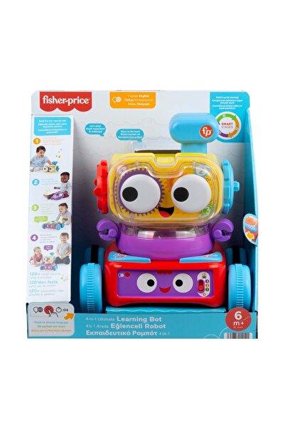 FISHER PRICE 4 Ü Bir Arada Eğlenceli Robot HCK43
