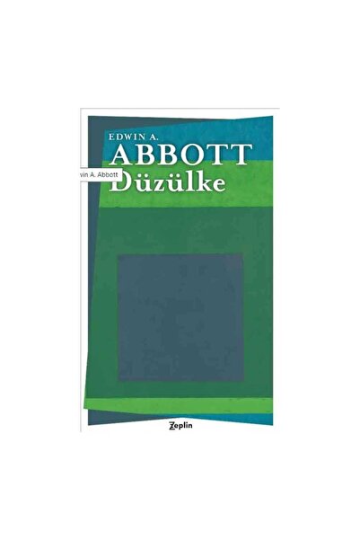 Zeplin Kitap Düzülke, Edwin A. Abbott, , Düzülke Kitabı, 120 Sayfa