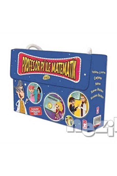 Timaş Çocuk Profesör Pi ile Matematik 1 (5 Kitap Takım)
