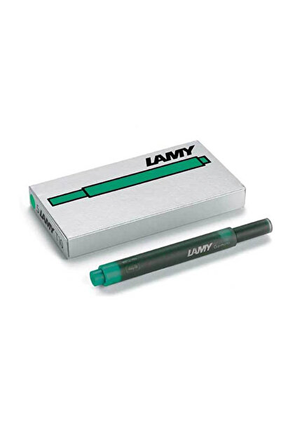 Lamy T10 Dolma Kalem Kartuşu Kartuşu 5’li Yeşil