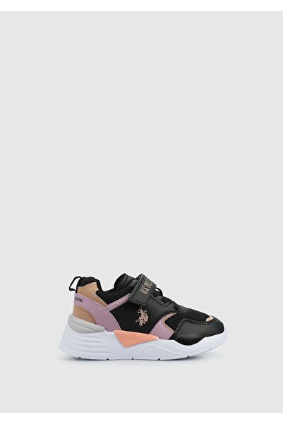 U.S. Polo Assn. Terminal Black Girl's Sneaker