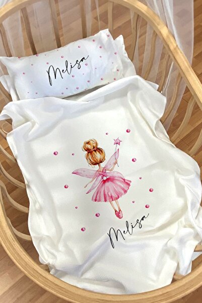 Homamia Isme Özel Pike Seti 70x120 Anne Yanı Ve Park Yatak Peri Kızı