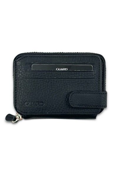 GUARD 3064 Model Gerçek Deri Cüzdan Siyah renk