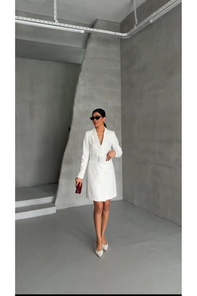 EsSo butik Blazer Jacket Dress with Belt