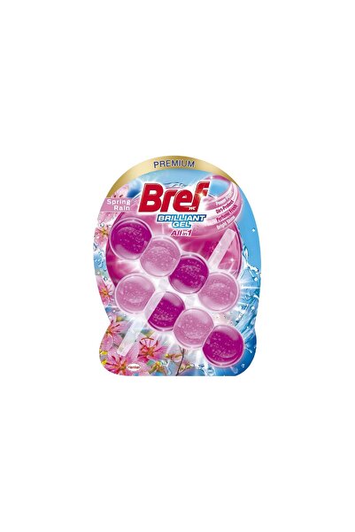 Bref Premium Brilliant Gel Spring Rain Tuvalet Bloğu 2'li
