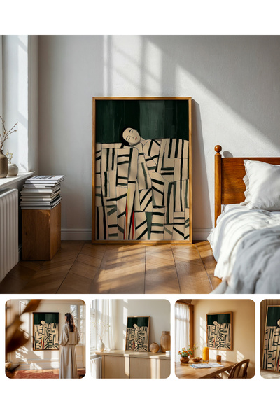 Push Studio Silent Mosaic - Çerçevesiz Poster - Curated By Push