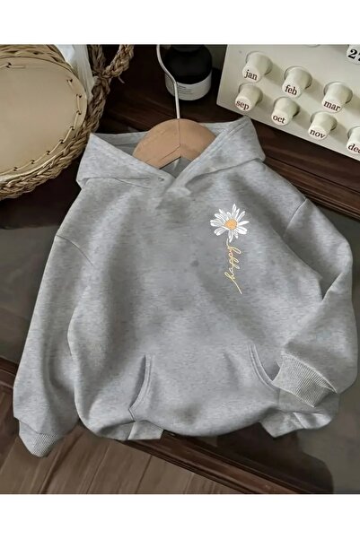 FUFLUNS سويت شيرت بطبعة ديزي كبير الحجم للجنسين