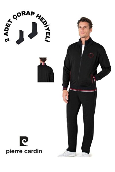 Pierre Cardin Mevsimlik Fermuarlı & Cepli Düz Paça Eşofman Takımı TH0CL7VR25PCVR