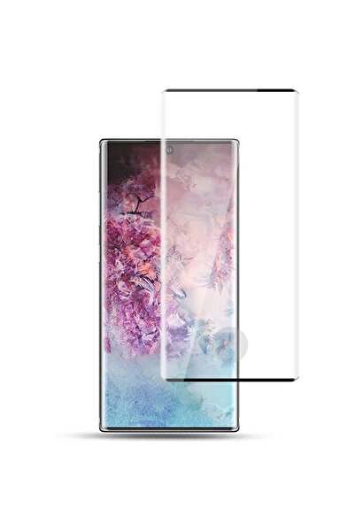 Samsung Folie Sticla Curbata Galaxy Note 10, Full Face, Negru