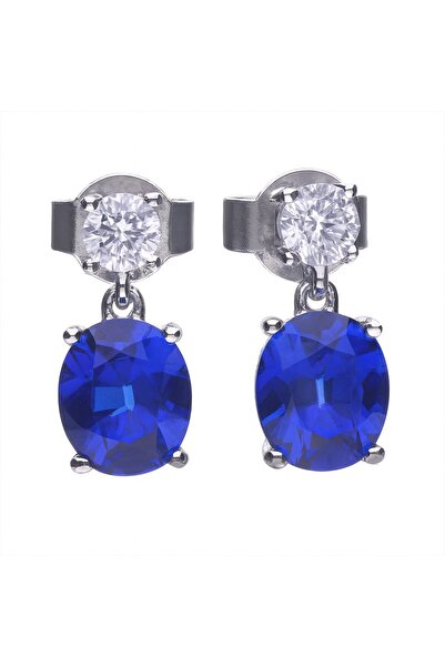 Diamonfire Сребърни обеци, с кубичен цирконий, 622053