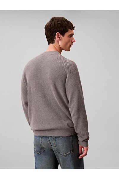 Calvin Klein LS EZ COTTON WAFFLE CRWNK SWTR 9