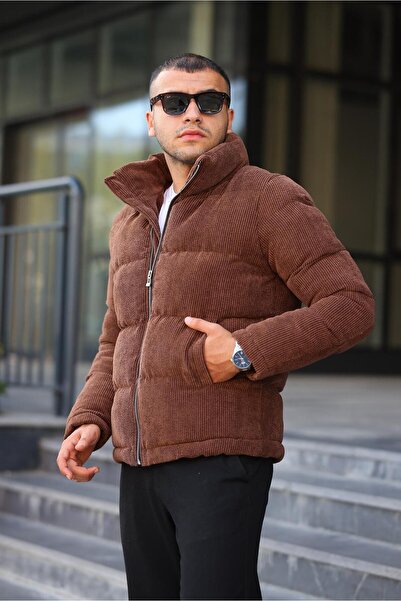 İBOSS MODA Кадифений підкладковий новий сезон чоловічий надувний пуховик