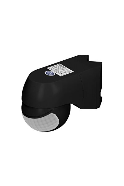 Orno Senzor de mișcare OR-CR-262/B, unghi de detecție 220°, 1200W, IP44, reglare intensitate lumină, negru