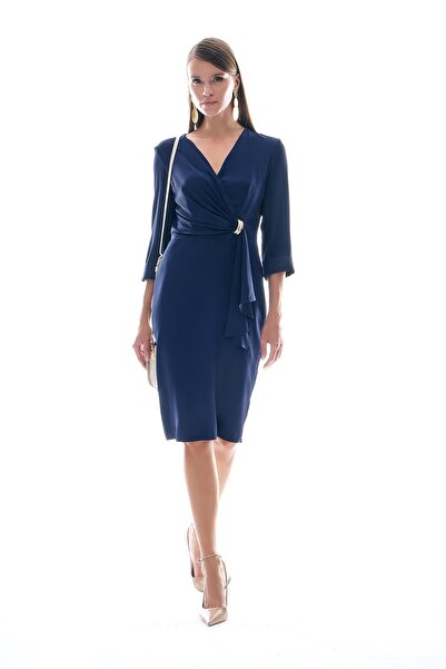 EXPLOSION Gold Tokalı Truvakar Kol Elbise