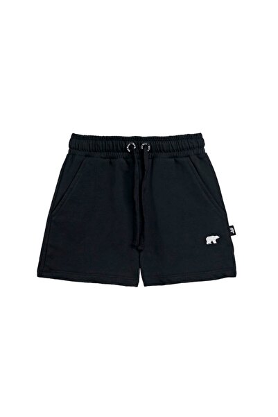 Bad Bear Children's Black Petra Sweatshorts Jr Shorts 25.06.18.002-C01