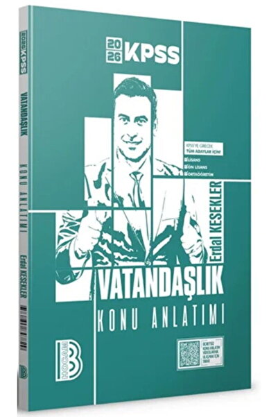Benim Hocam Yayınları 2026 KPSS Vatandaşlık Konu Anlatımı